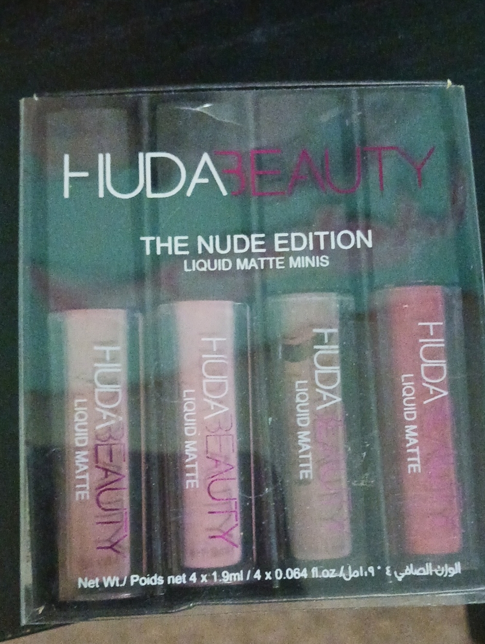 HUDA BEAUTY Liquid Matte Minis - Nude, Pink & Mauve Tones